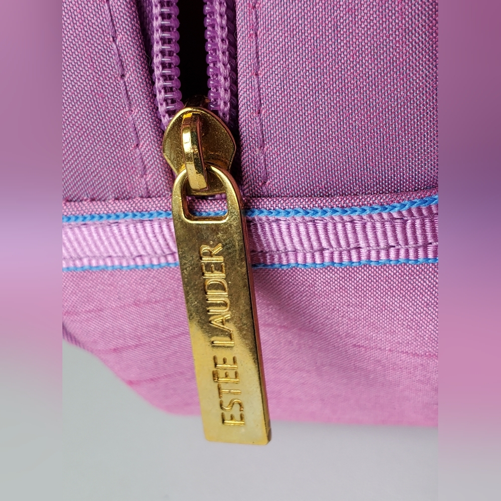Estée Lauder | Pink Travel Cosmetics Makeup Pouch NWOT - Picture 7 of 11